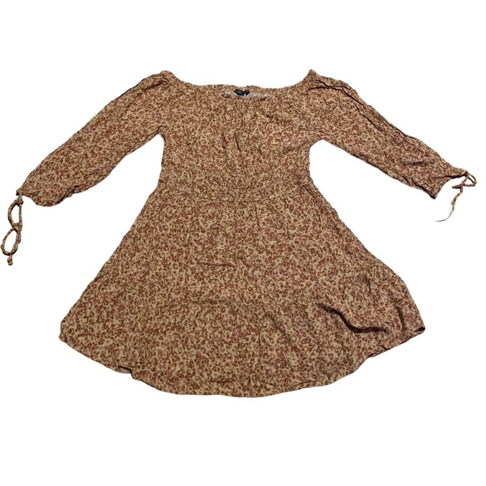 American Eagle‎ Tunic Top Boho Animal Print Size Medium